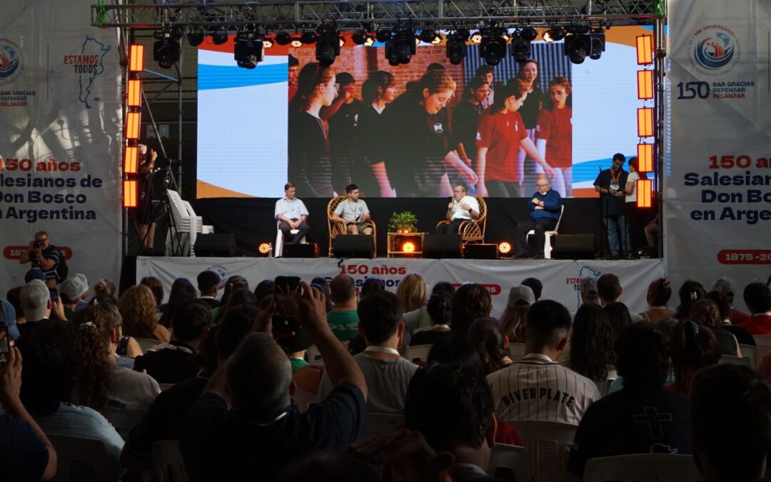 La Argentina Salesiana conmemoró los 150 años de la llegada de los salesianos junto con el Rector Mayor